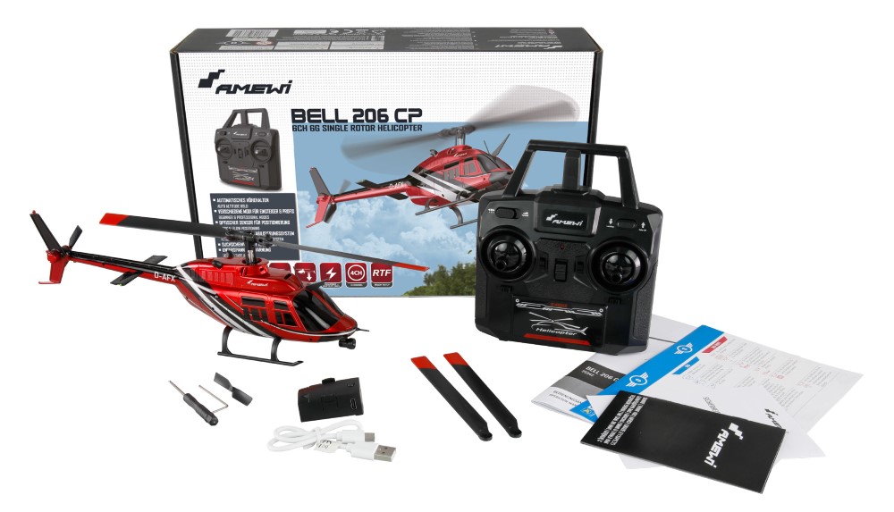 AMEWI Bell 206 CP Jet Ranger RTF